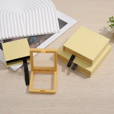 In Stock Transparent PE Film Suspended Box Jewelry Packaging Box Nail Art Display Box Accessory Drawer Box - 13