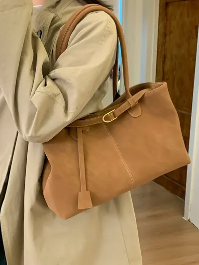 Large Capacity Tote Bag for Women, 2026 Commuter Underarm Shoulder Bag - 3