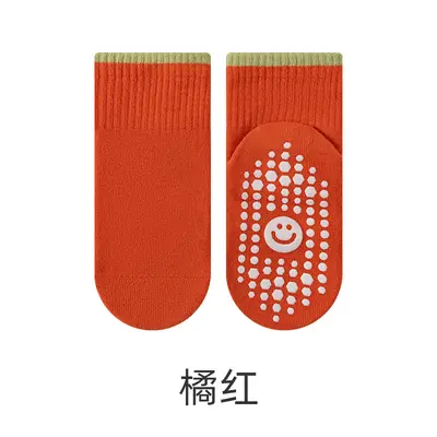 Baby Cotton Socks for Spring and Autumn, Non-Slip, Boys and Girls - 10