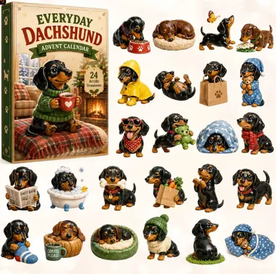 2026 Yılbaşı Dachshund Noel Takvimi - 4
