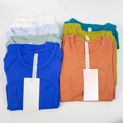 Seamless Yoga Top, High Stretch, Long Sleeve, Breathable