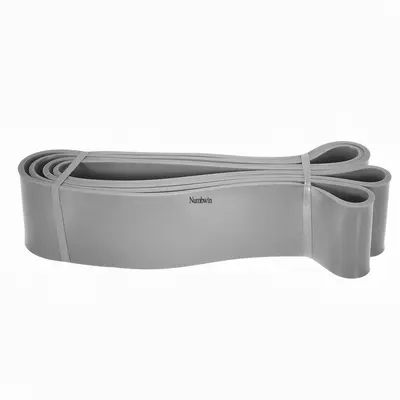 Numbwin Rubber 350 lb Resistance Band Fitness Training Stretch Band 2080x83mm Glute Training Pull-up Band - 11
