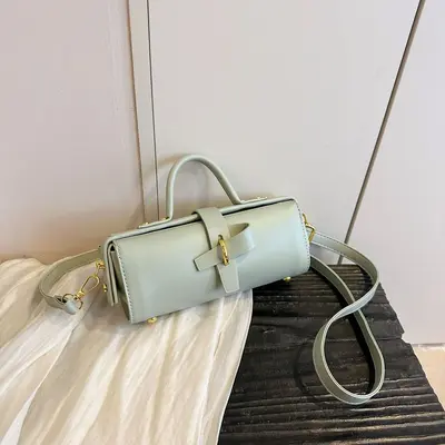 Damen-Zylindertasche im Nischendesign, Umhängetasche - 7