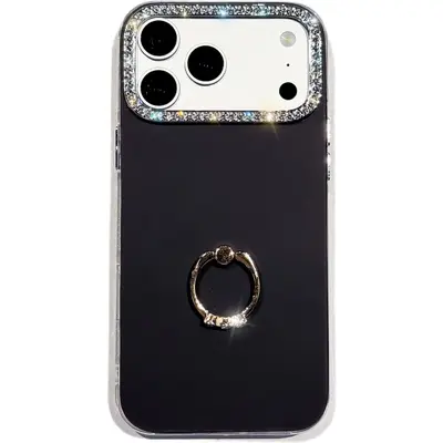 多巴胺指环支架手机壳适用苹果18潮流iPhone17Promax星钻软壳跨境