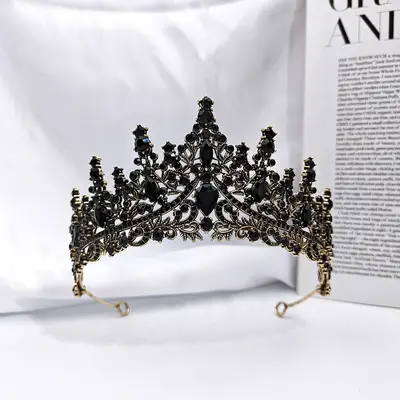 Crystal Bridal Crown Headband Elegant Wedding Accessory - 12