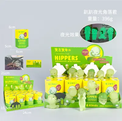 Engel-Ecke Kun Glow-in-the-Dark Blindbox-Figur Handyhalter
