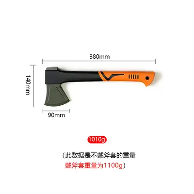 High Manganese Steel Forged Camping Axe, Multi-Purpose - 7