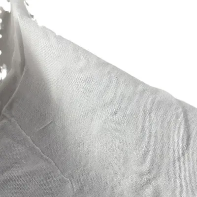 TC Polyester-Cotton White Pocket Lining Fabric, 110x76
