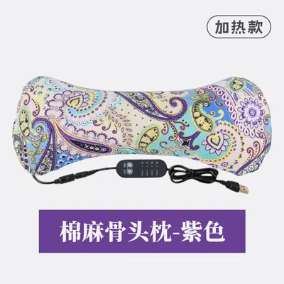 Heated mugwort pillow, neck and cervical support - 12