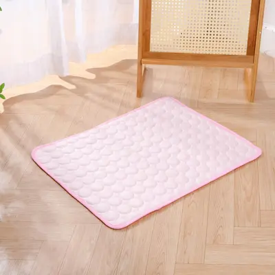 Nokta evcil hayvan buz mat yaz serin köpek matı evcil hayvan kedi mat nefes alabilen buz ipek kedi yuva evcil hayvan malzemeleri köpek mat - 9