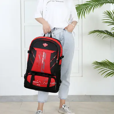 Expandable backpack, versatile, hiking ready