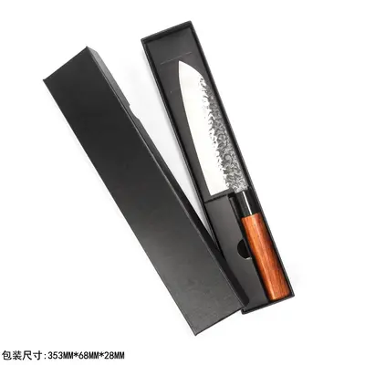 Japanese forged salmon sashimi knife - 11