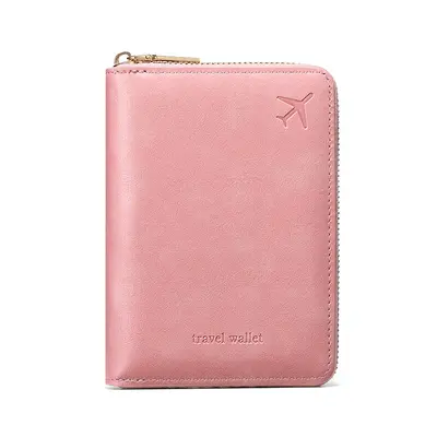 RFID passport holder, plain weave, multi-pocket - 12