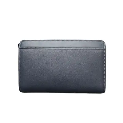 Men's Clutch Bag, Large Capacity Full-Grain Cowhide Leather - 8