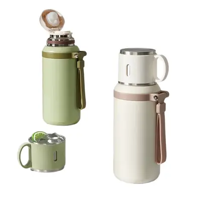 316 Stainless Steel Vacuum Insulated Bottle, 600ml, Portable - 6