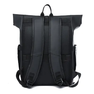 Men's Roll-Top Waterproof Laptop Backpack, Large Capacity - 3