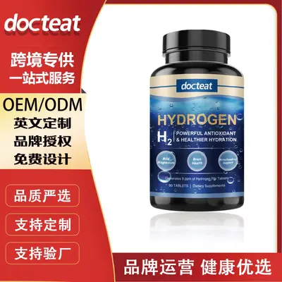Docteat Hydrogen Water Tablets, Nutritional Supplement for Focus and Energy