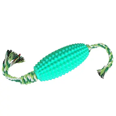 Corn-Shaped Dog Chew Toy with Teeth Cleaning Function, Durable Dog Toothbrush - 8