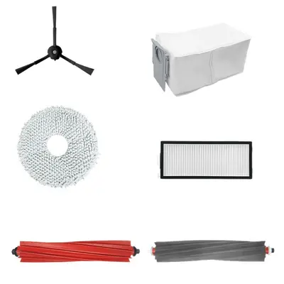 Mop Cloth and Filter Set Compatible with Roborock P10S Pro / V20 - 6