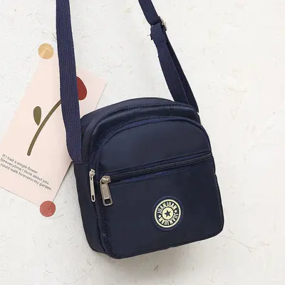 Oxford Cloth Mom Bag Small Square Single-Shoulder Crossbody Lightweight - 8
