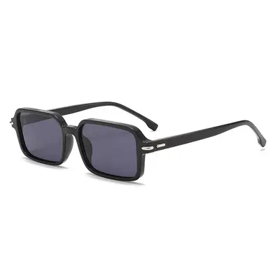 Unisex Small Square Frame Sunglasses, UV400 Protection - 6