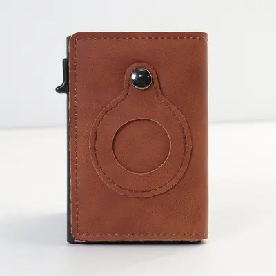 RFID Korumalı Erkek Cüzdanı, AirTag Uyumlu Kartlık - 13