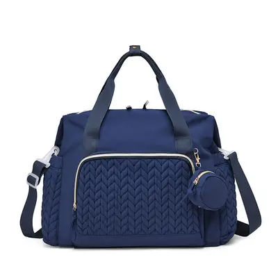 Großvolumiger Rucksack mit Kinderwagenbefestigung, multifunktionale Wickeltasche, stilvolle Mama-Tasche für Mutter und Baby, grenzüberschreitende Wickelrucksack - 9