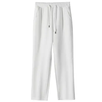 Men's Loose Solid Color Sweatpants, Spring and Autumn, Plus Size - 10