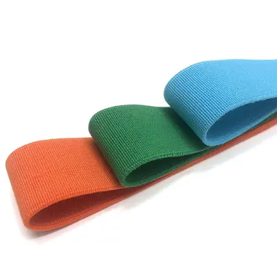 2.5 cm Polyester Elastic Band, High Elasticity, for Waistbands - 3