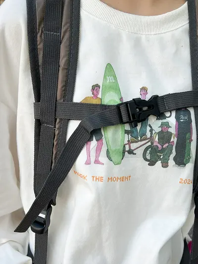 Retro-Schulrucksack für Mädchen im niedlichen Stil - 2