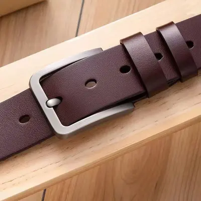 Sınır ötesi tedarik erkek kemerleri rahat pin tokalı kemerler Kore tarzı kot erkek pantolon kemerleri üreticisi toptan doğrudan satış - 5