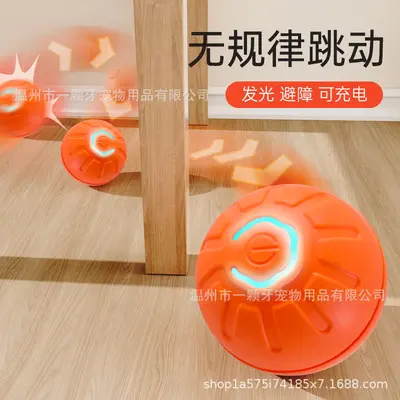 Bouncing Chew-Resistant Dog Ball Toy - 3