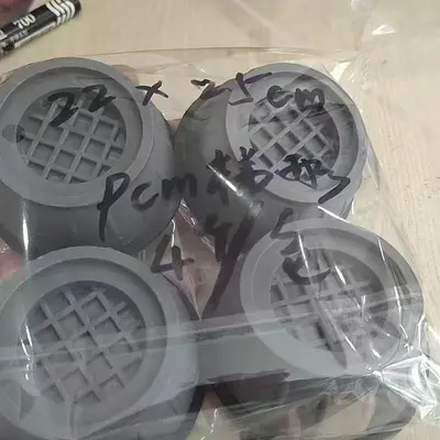 Çamaşır makinesi tabanı evrensel sabit tripod mat braketi tam otomatik tambur pedi yükseltme braketi kaymaz ve darbeye dayanıklı ayak pedleri - 9