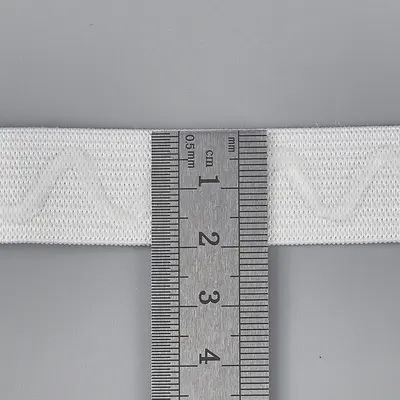 2-4 cm dalgalı silikon kaymaz elastik bant, kayak ve bisiklet giysisi için - 11