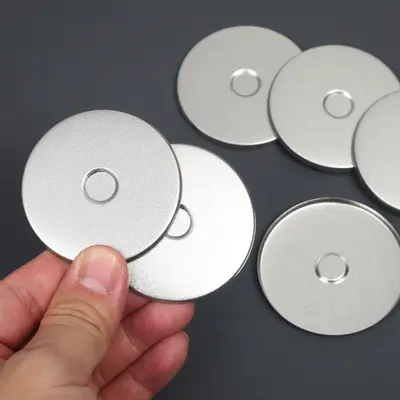 58mm Tinplate Blank Magnetic Fridge Magnet and Badge Materials - 5