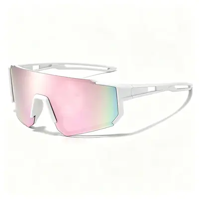 Large-Frame Polarized Cycling Glasses, Windproof, UV Protection, for Running - 10