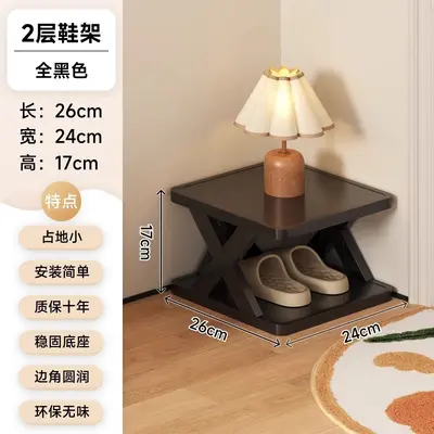 Cross-Border Shoe Rack Dustproof Narrow Small Foldable Space-Saving Household Multi-Layer Shoe Cabinet Storage Artifact