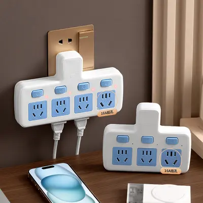 USB converter socket, 1-to-3 high-power extension