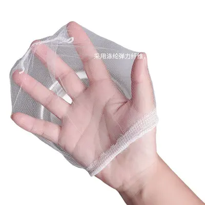 Disposable sink filter kitchen drain strainer mesh sink leak strainer with elastic mesh