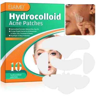 ELAIMEI 5-in-1 Hydrokolloid-Pickelpflaster