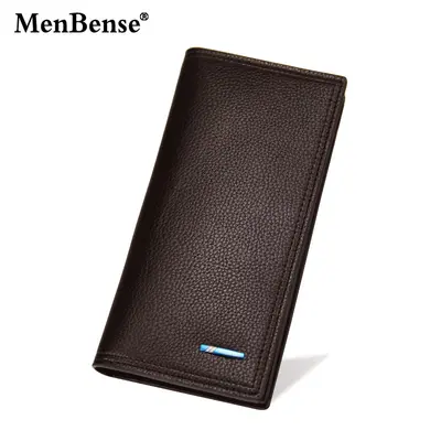 MenBense Men's Long Wallet, Magnetic Snap, Multi-Card Slots - 8