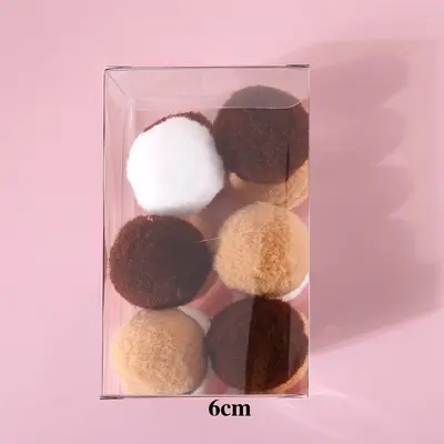 Silent Elastic Plush Ball Cat Toy - 8