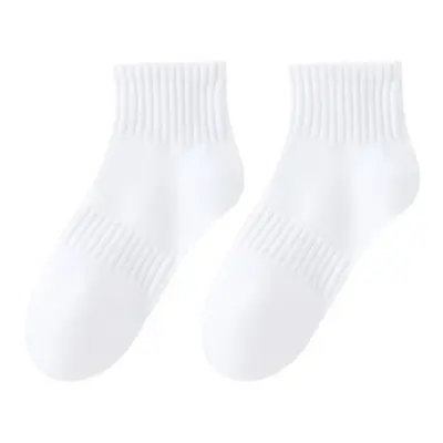 Baumwollsocken Herren Damen Herbst Winter Geruchsfest Langlebig Wegwerfbar Socken Sport Rutschfest Kurzschaft Socken Trend Einfarbig Tragbar Tagesgesellschaftssocken - 6