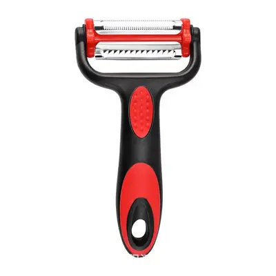 3-in-1 Rotating Fruit and Vegetable Peeler with Slicer