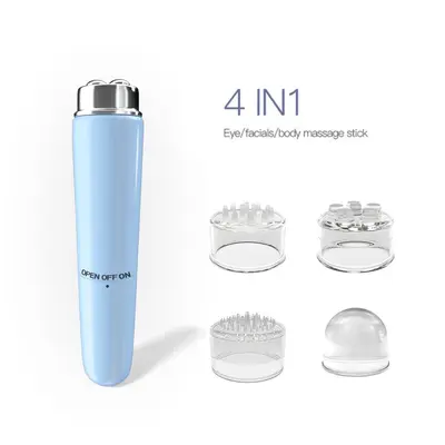 Factory Direct Sales Beauty Equipment Senpu First Generation 4-Head Mini Massage Pen Electric Massage Device Eye Massage - 10