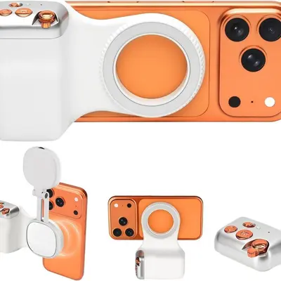 Magnetic Phone Photography Stand with Bluetooth Remote and Anti-Shake - 6