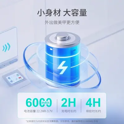 AMDMG Küçük Mini LED Parmak Tırnak Cilası Jeli Hızlı Kuruyan UV Terapı Makinesi Fırın Lambası Tırnak Sanatı Özel Aydınlatma Aleti