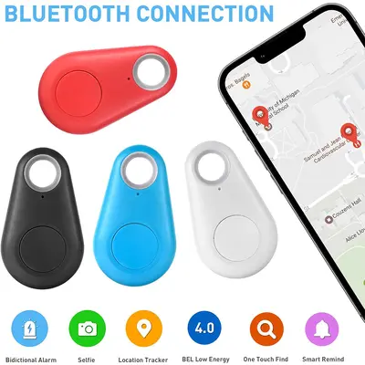 Wassertropfen-Bluetooth-Tracker für Schlüssel und Handys mit bidirektionaler Verfolgung - 2