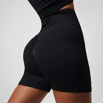 Dikişsiz Elastik Yoga Kıyafeti Seti, Tank Top ve Yoga Pantolonu, Kadın - 9