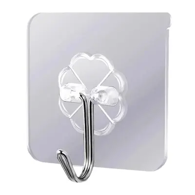Fabrika Toptan Güçlü Yapıştırıcı Hooks Duvar Yapışkanlı Mutfak Banyo Kapı Arkası Güçlü Banyo Şeffaf Yapışkanlı Hooks